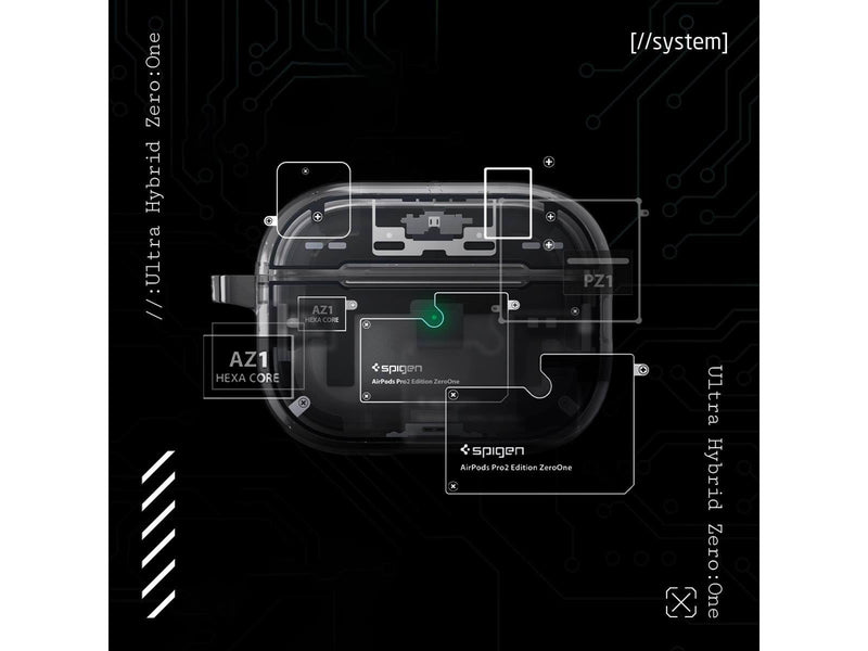Spigen Ultra Hybrid - zero one - Apple AirPods Pro 2