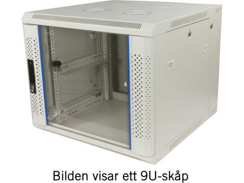 TOTEN ZS66066000 - System Z - 6U - Wall Mount Rack Cabinet