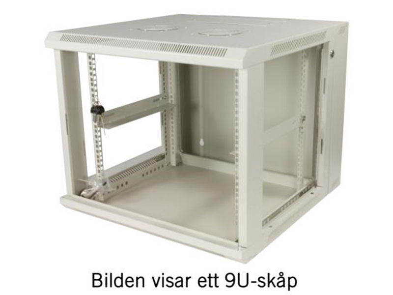 TOTEN ZS66066000 - System Z - 6U - Wall Mount Rack Cabinet