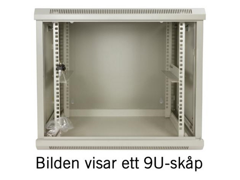 TOTEN ZS66066000 - System Z - 6U - Wall Mount Rack Cabinet