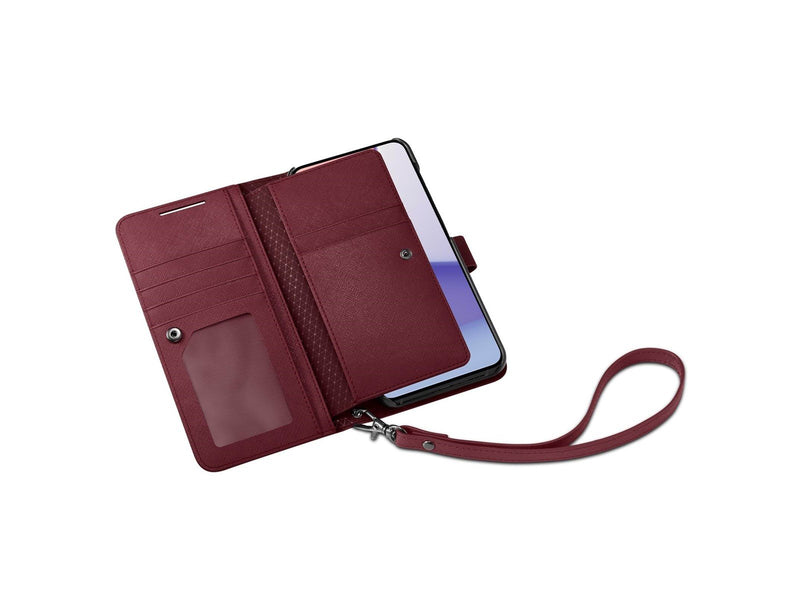 Spigen Wallet S Plus - burgundy - Samsung Galaxy S23+
