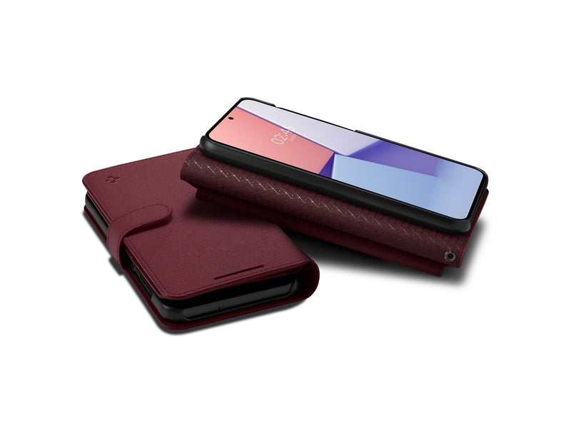 Spigen Wallet S Plus - burgundy - Samsung Galaxy S23+