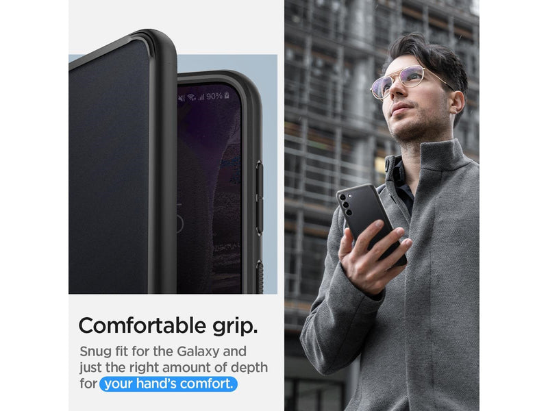 Spigen Ultra Hybrid - frost black - Samsung Galaxy S23