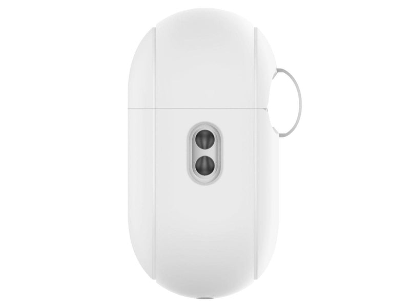 Spigen Case Silicone Fit White + Strap Gray - AirPods Pro (2nd Gen)