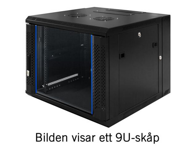 TOTEN ZS66066001 - 6U - Wall Mount Rack Cabinet