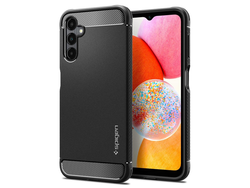 Spigen Rugged Armor - black - Samsung Galaxy A14 LTE