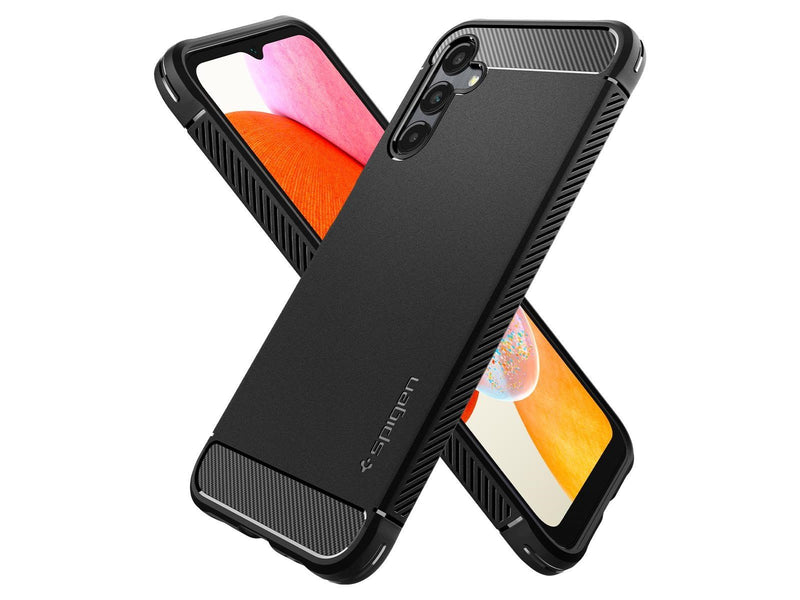 Spigen Rugged Armor - black - Samsung Galaxy A14 LTE