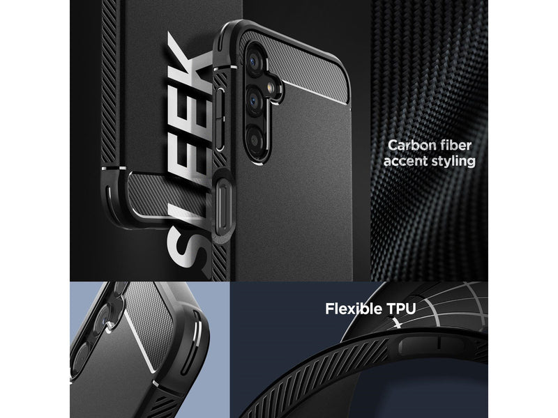 Spigen Rugged Armor - black - Samsung Galaxy A14 LTE