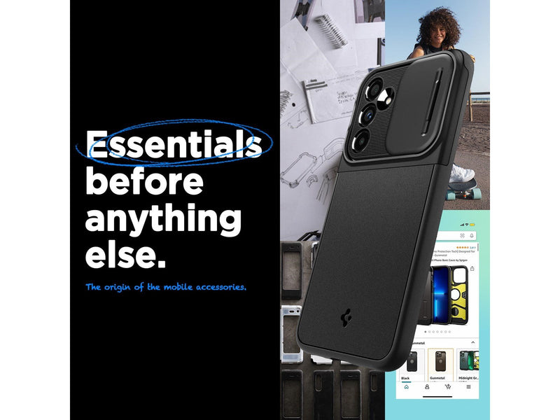 Spigen Optik Armor - black - Samsung Galaxy A54 5G