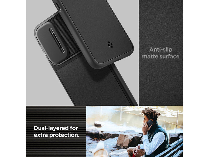 Spigen Optik Armor - black - Samsung Galaxy A54 5G