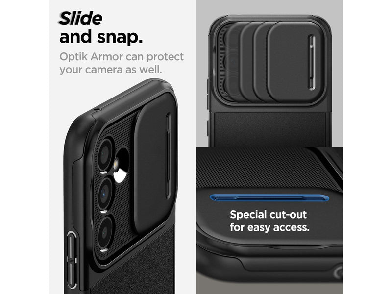 Spigen Optik Armor - black - Samsung Galaxy A54 5G