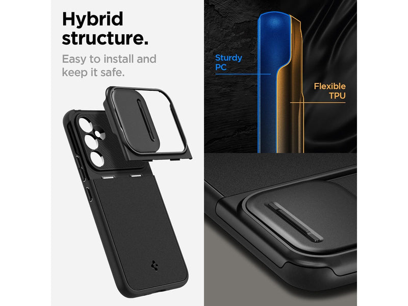 Spigen Optik Armor - black - Samsung Galaxy A54 5G