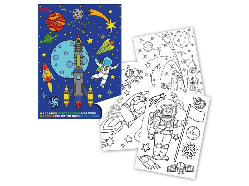 Haza Witbaard Coloring book Space