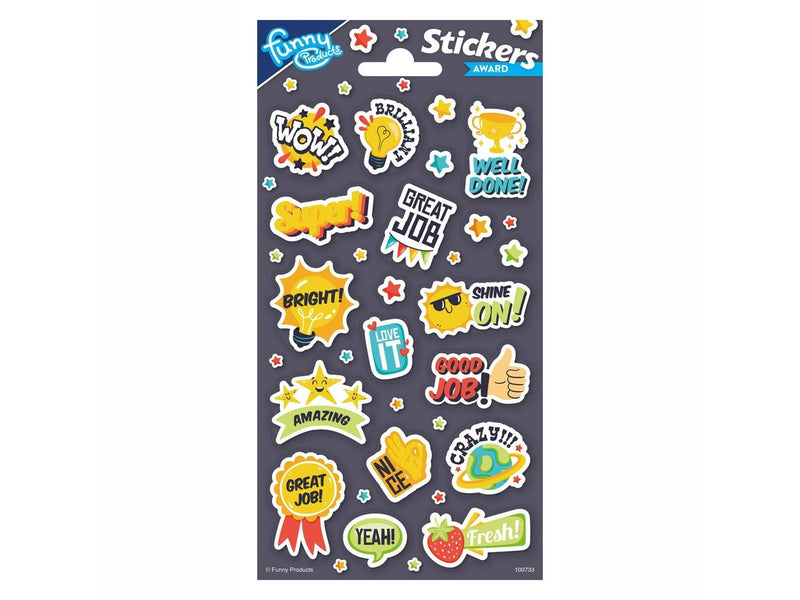 Totum Sticker Sheet Award