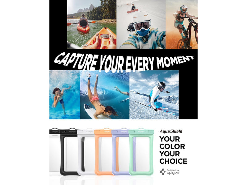Spigen Aqua Shield WaterProof Floating Case A610 1 Pack - apricot