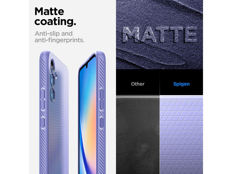 Spigen Liquid Air - awesome violet - Samsung Galaxy A34 5G