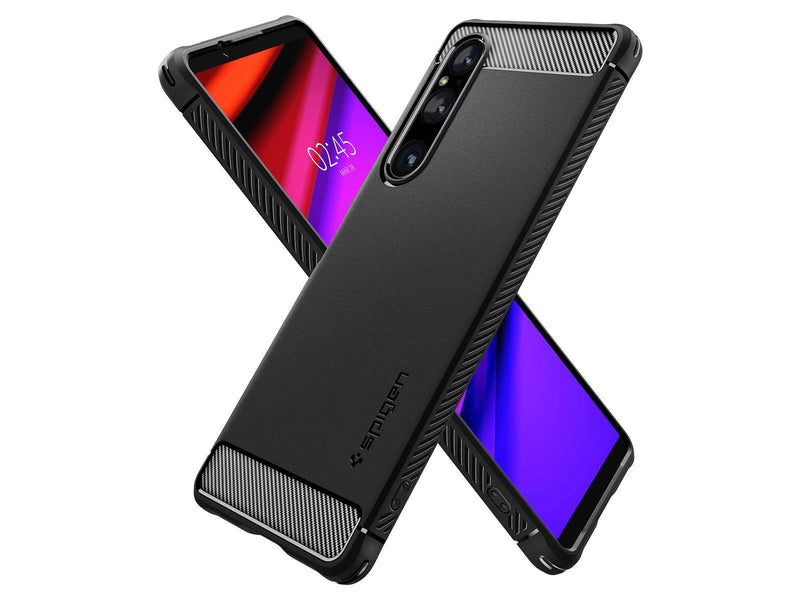 Spigen Rugged Armor - black - Sony Xperia 1 V