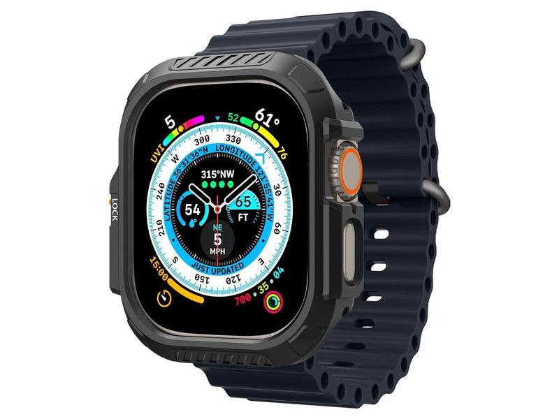 Spigen Lock Fit - black - Apple Watch Ultra 2/Ultra 49mm