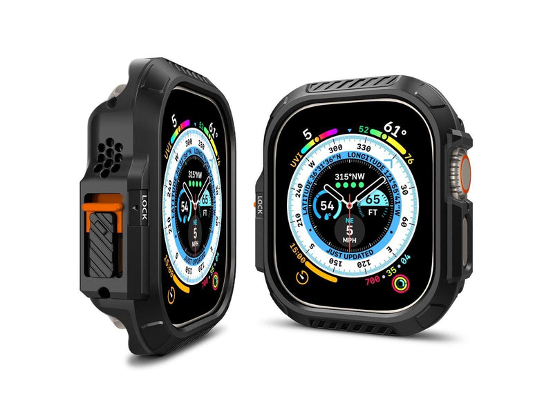 Spigen Lock Fit - black - Apple Watch Ultra 2/Ultra 49mm