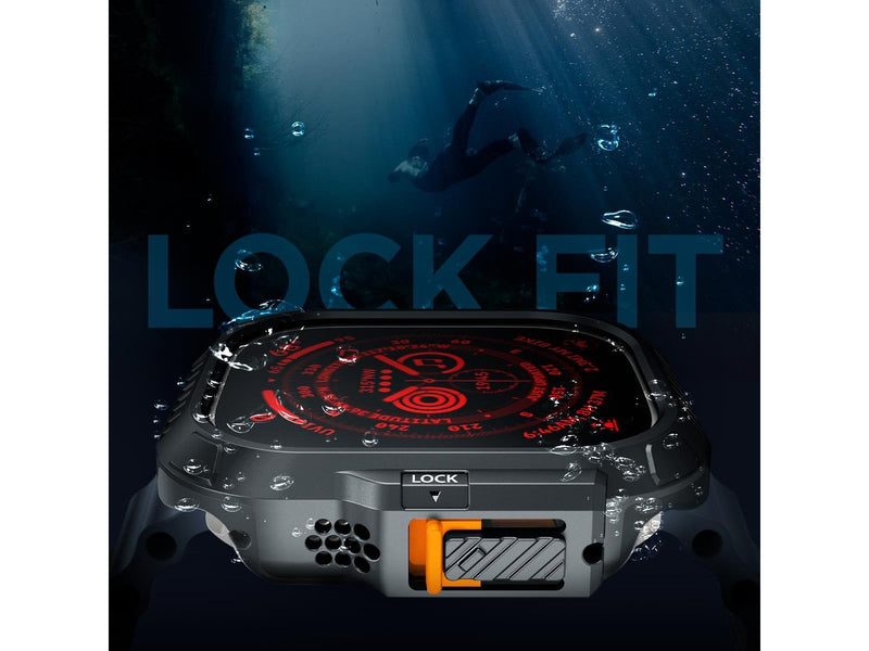 Spigen Lock Fit - black - Apple Watch Ultra 2/Ultra 49mm