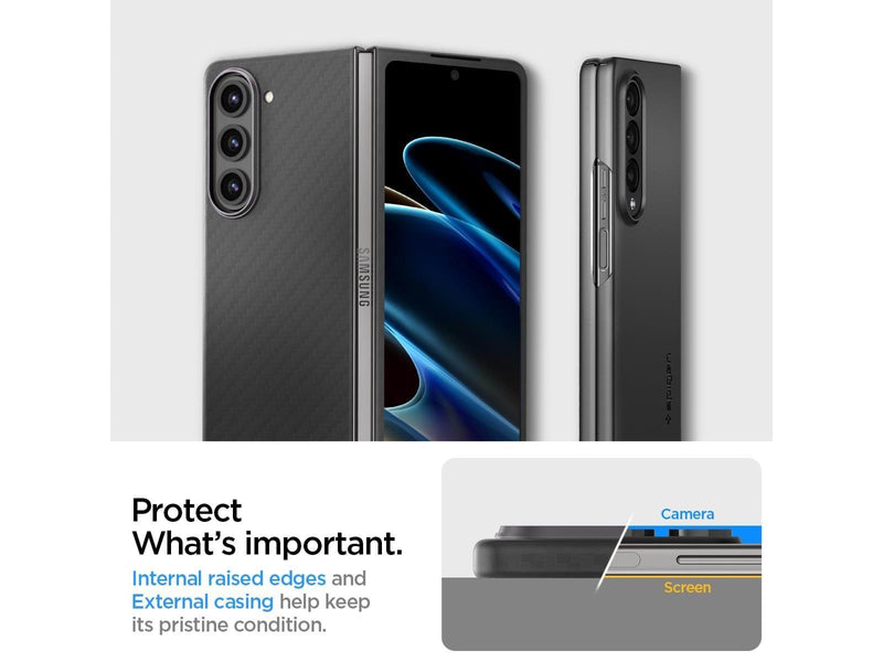Spigen Air Skin Pro - black - Samsung Galaxy Z Fold5