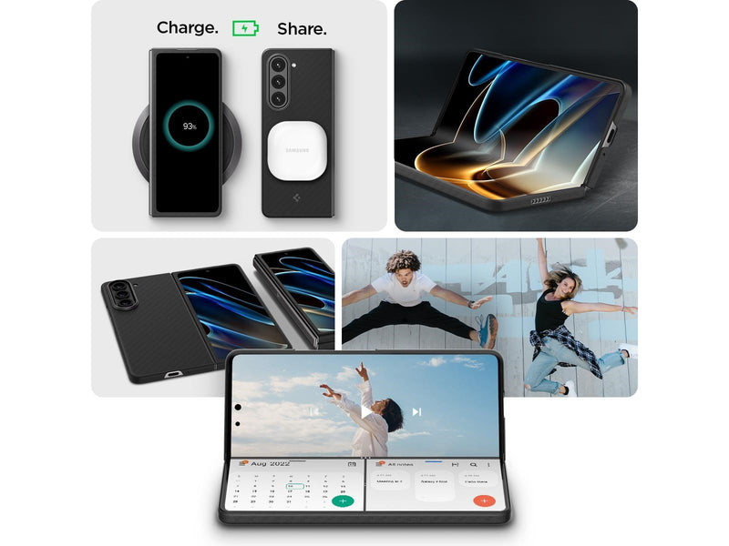 Spigen Air Skin Pro - black - Samsung Galaxy Z Fold5