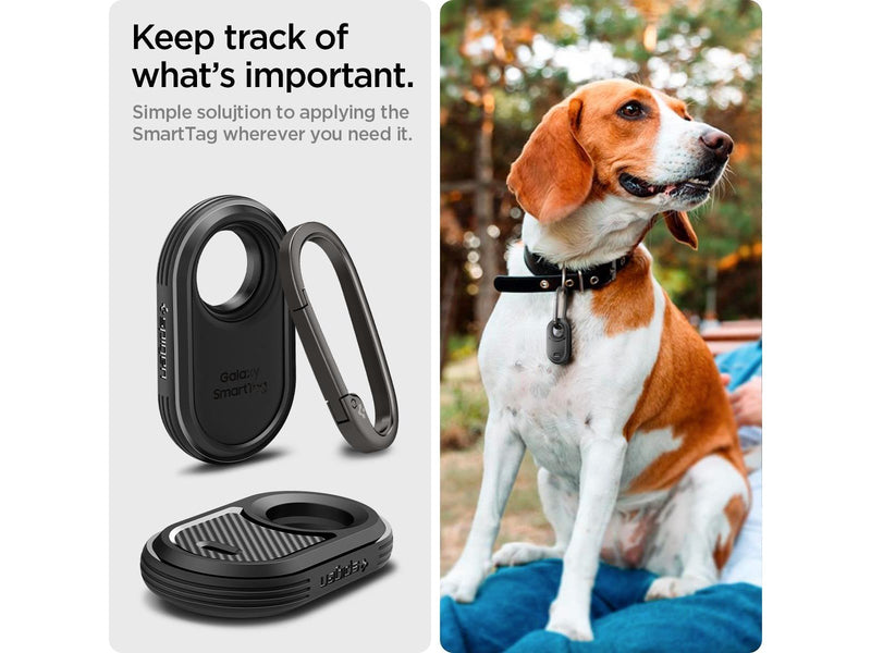 Spigen Rugged Armor - black - Samsung Galaxy Smart Tag 2 2023