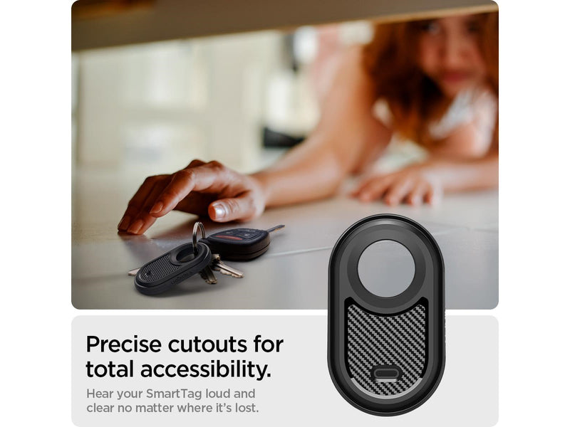 Spigen Rugged Armor - black - Samsung Galaxy Smart Tag 2 2023