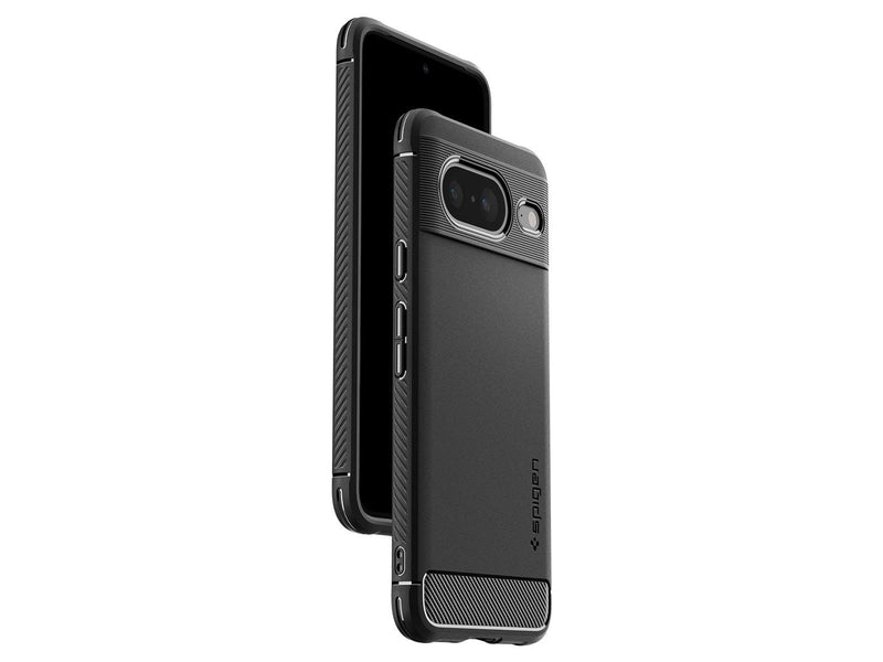 Spigen Rugged Armor - matte black - Google Pixel 8