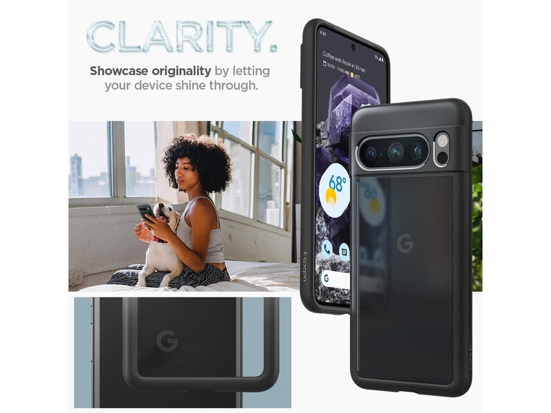 Spigen Ultra Hybrid - matte black - Google Pixel 8 Pro