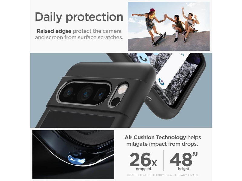 Spigen Ultra Hybrid - matte black - Google Pixel 8 Pro