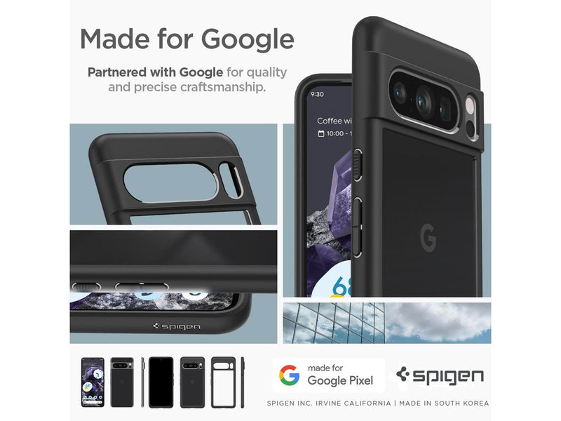 Spigen Ultra Hybrid - matte black - Google Pixel 8 Pro