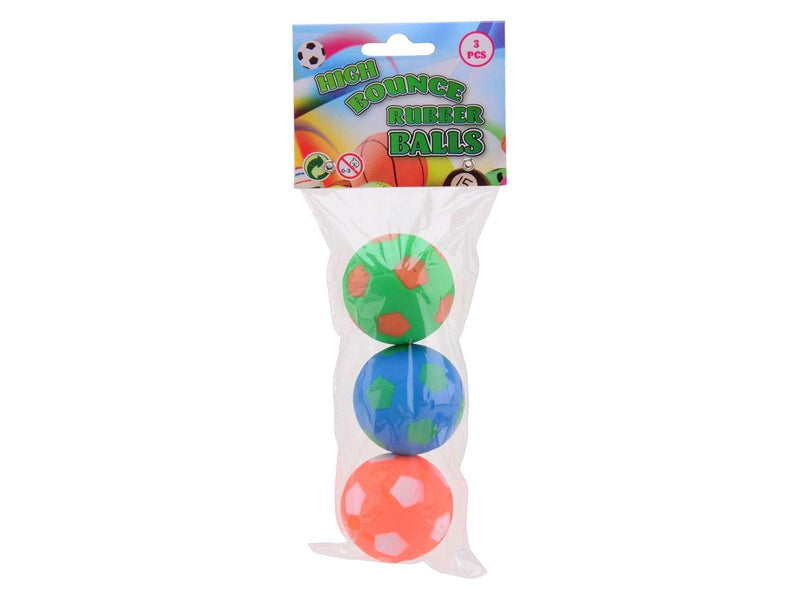 Johntoy Hi-bounce Balls 3 pcs