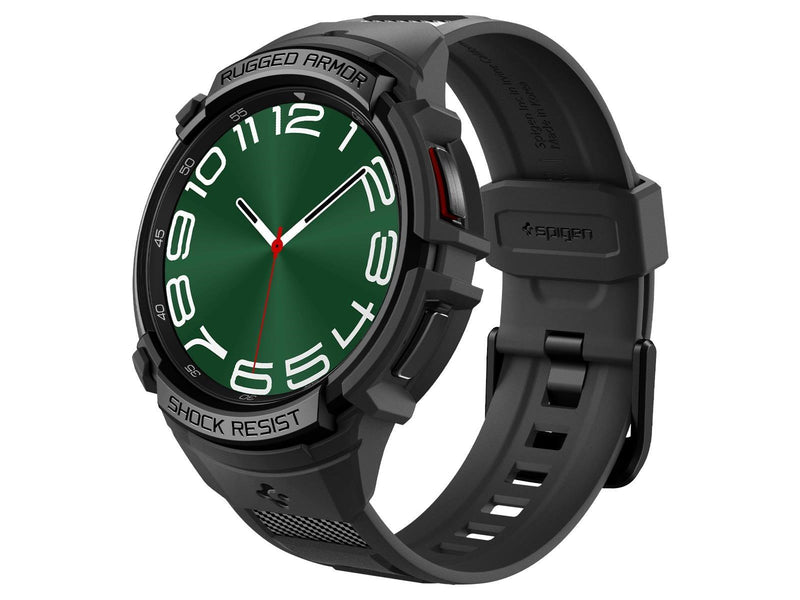Spigen Rugged Armor Pro - black - Samsung Galaxy Watch6 Classic 47mm