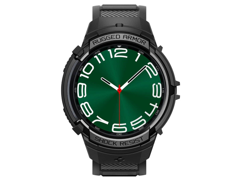 Spigen Rugged Armor Pro - black - Samsung Galaxy Watch6 Classic 47mm