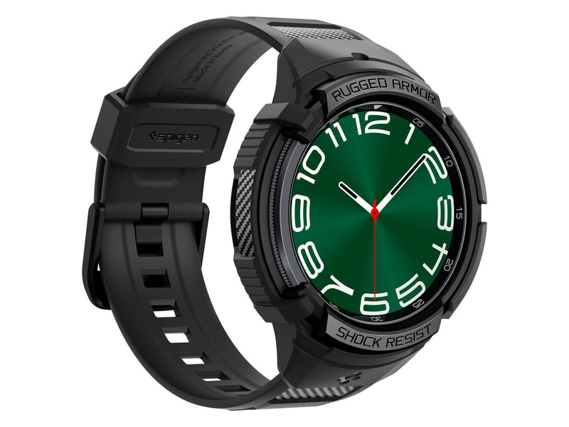 Spigen Rugged Armor Pro - black - Samsung Galaxy Watch6 Classic 47mm