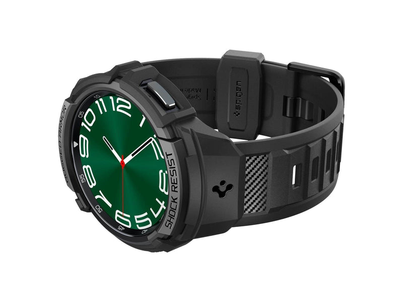 Spigen Rugged Armor Pro - black - Samsung Galaxy Watch6 Classic 47mm