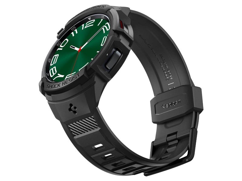 Spigen Rugged Armor Pro - black - Samsung Galaxy Watch6 Classic 47mm