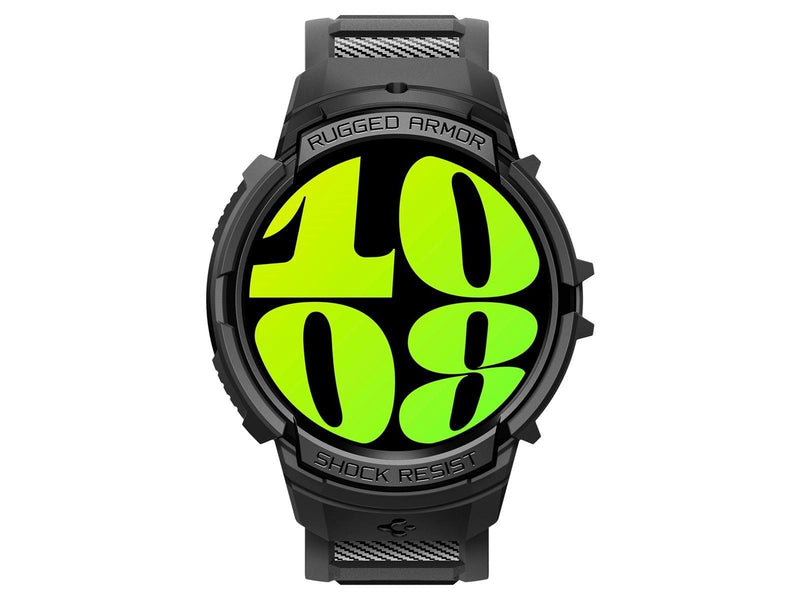 Spigen Rugged Armor Pro - black - Samsung Galaxy Watch6 44mm