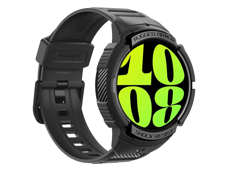 Spigen Rugged Armor Pro - black - Samsung Galaxy Watch6 44mm