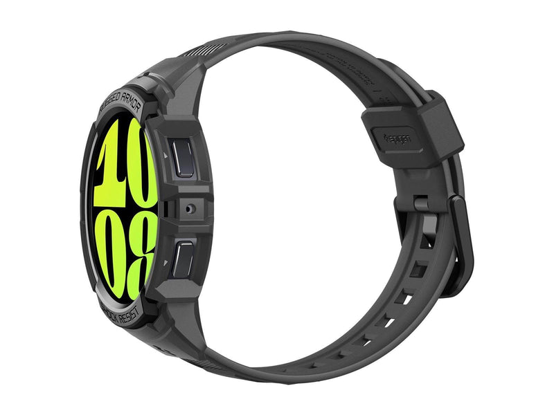 Spigen Rugged Armor Pro - black - Samsung Galaxy Watch6 44mm