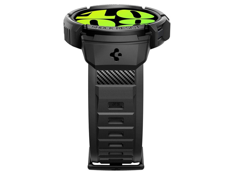 Spigen Rugged Armor Pro - black - Samsung Galaxy Watch6 44mm