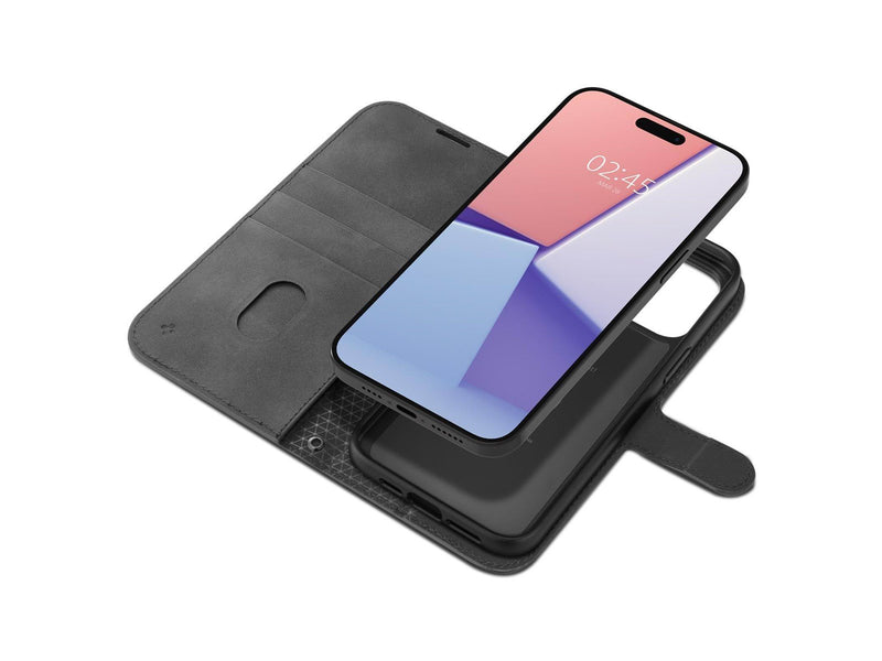Spigen Wallet S Pro - black - iPhone 15 Pro Max