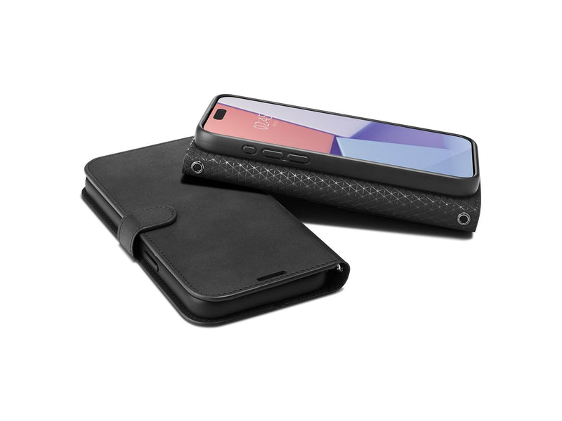 Spigen Wallet S Pro - black - iPhone 15 Pro Max