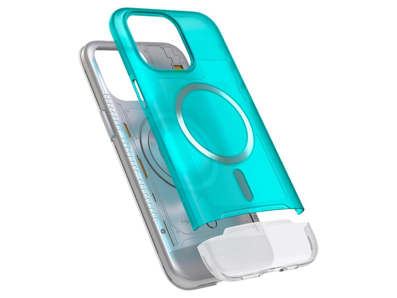 Spigen Classic C1 MagSafe - bondi blue - iPhone 15 Pro Max