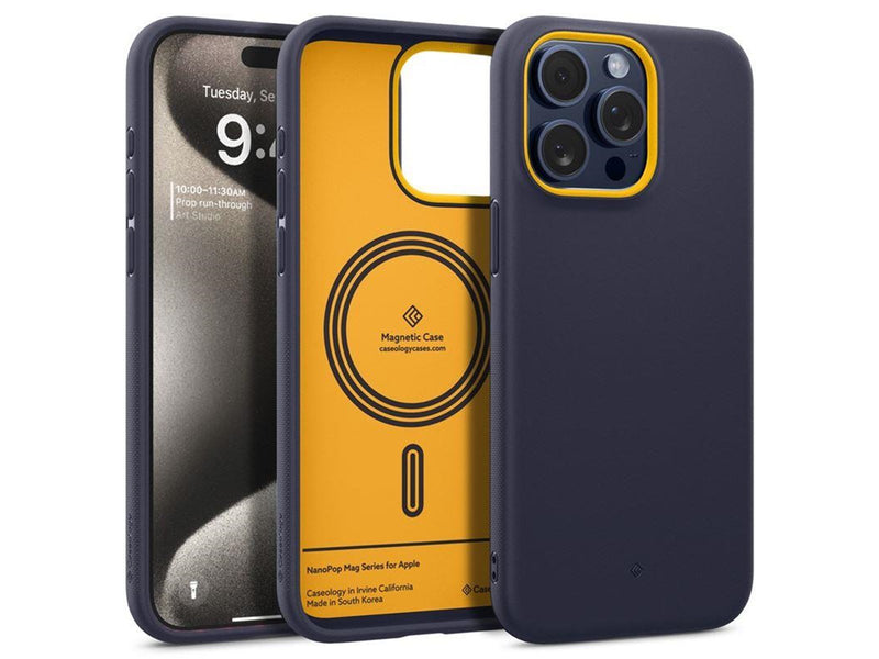 Spigen Caseology Nano Pop Mag iPhone 15 Pro Max blueberry navy
