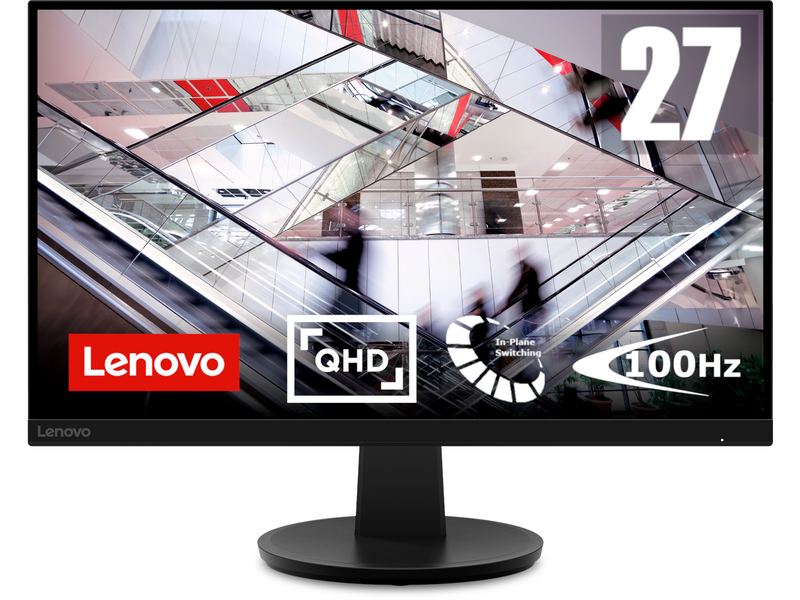 27" Lenovo N27q - 2560x1440 (QHD) - 100Hz - IPS - HDR10