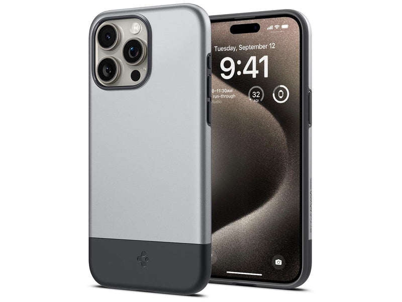 Spigen Style Armor MagSafe - classic silver - iPhone 15 Pro