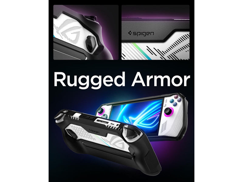 Spigen Rugged Armor - black - Asus ROG Ally (2023) - Miscellaneous Zubehör für Spielkonsole - Asus Rog Ally