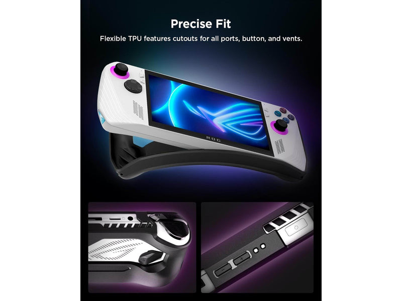 Spigen Rugged Armor - black - Asus ROG Ally (2023) - Miscellaneous Zubehör für Spielkonsole - Asus Rog Ally